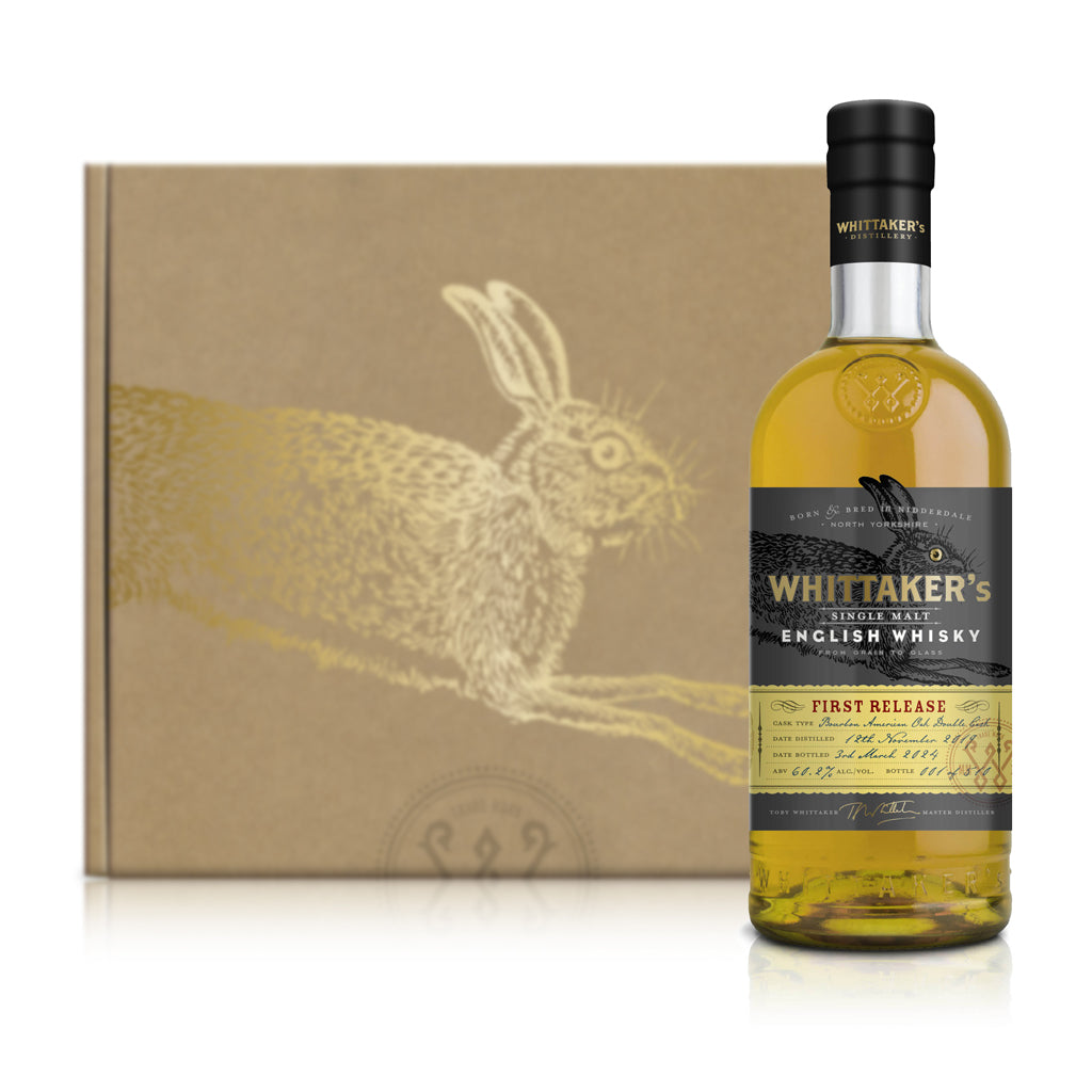 EXCLUSIVE FIRST RELEASE - Cask Strength 61.1% ABV - Double bourbon cask-aged English Single Malt Whisky