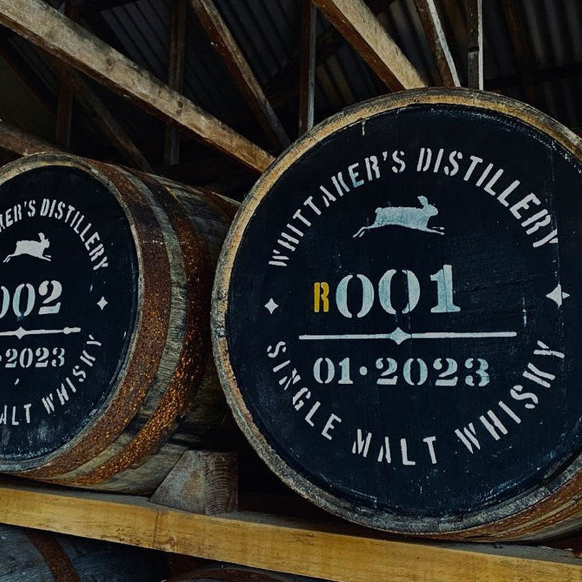 EXCLUSIVE FIRST RELEASE - Cask Strength 61.1% ABV - Double bourbon cask-aged English Single Malt Whisky