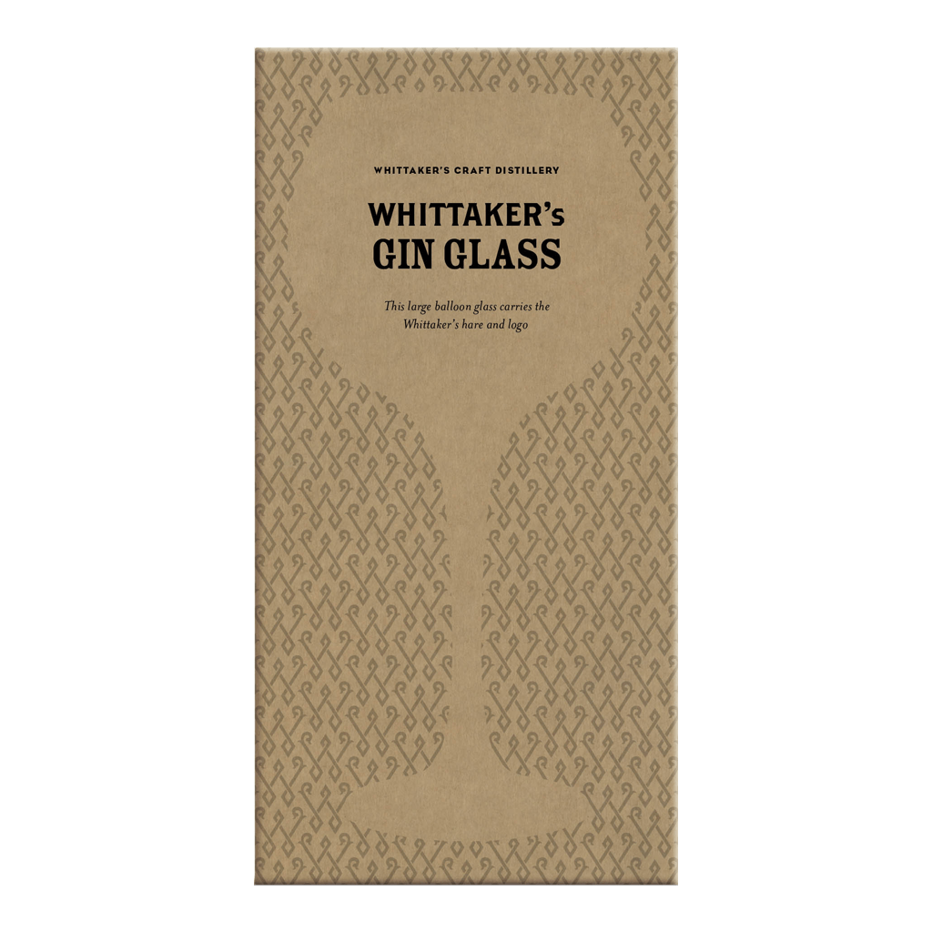 Whittaker's Gin Balloon Glass box